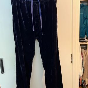 Women's Velvet jogger style pants